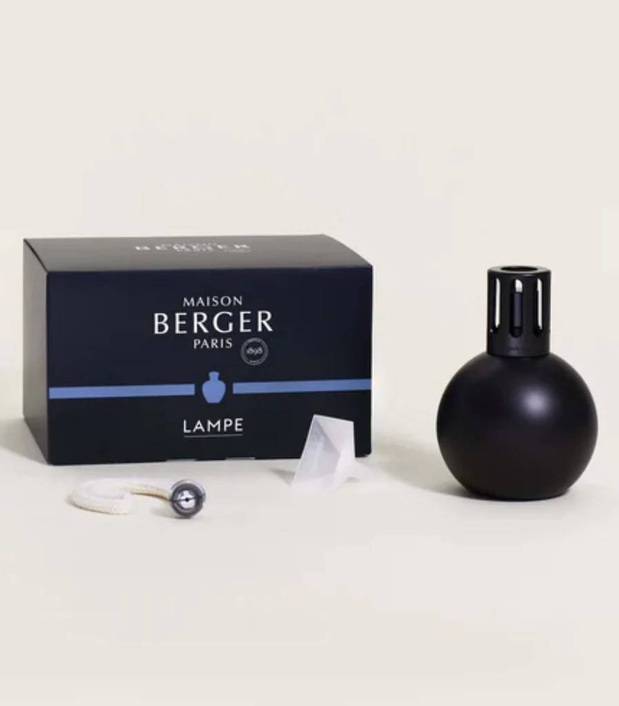 Black Boule Lamp by Maison Berger