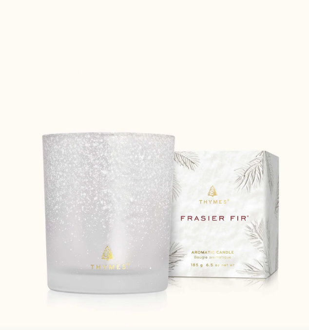 Frasier Fir Flocked Boxed Candle