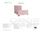 Nada Custom Upholstered Bed