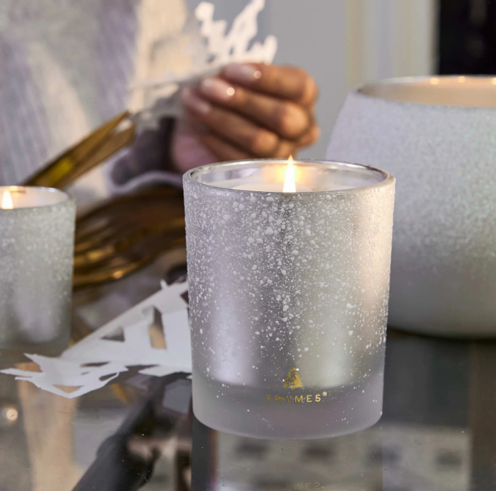 Frasier Fir Flocked Boxed Candle