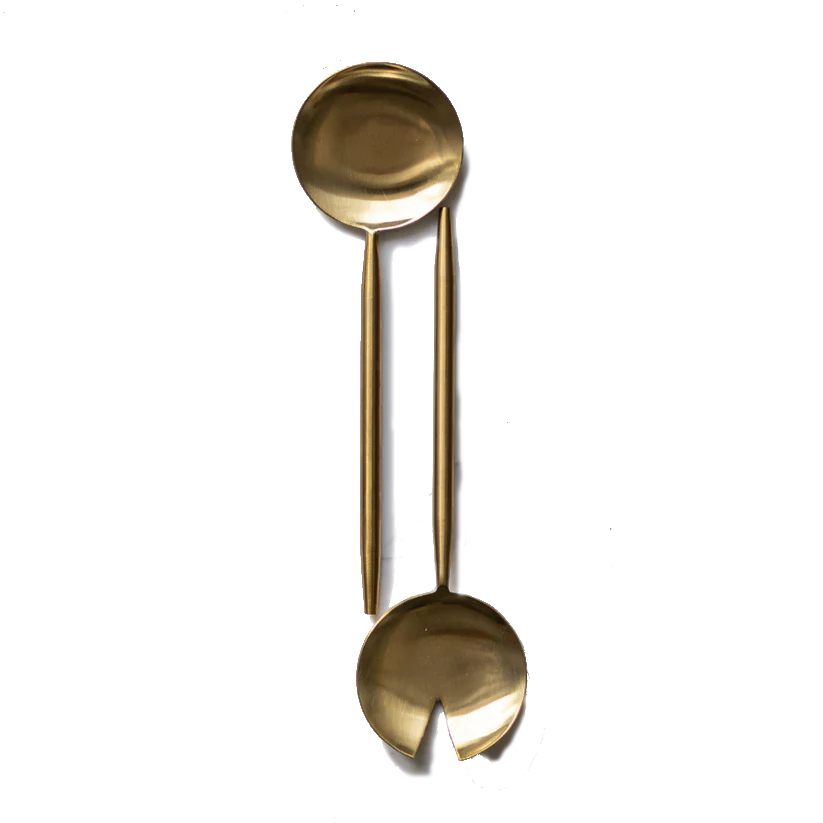 Stainless Steel Salad Servers By Luxe B Co.