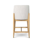 Fawcett Counter Stool - Taupe Boucle - Blonde
