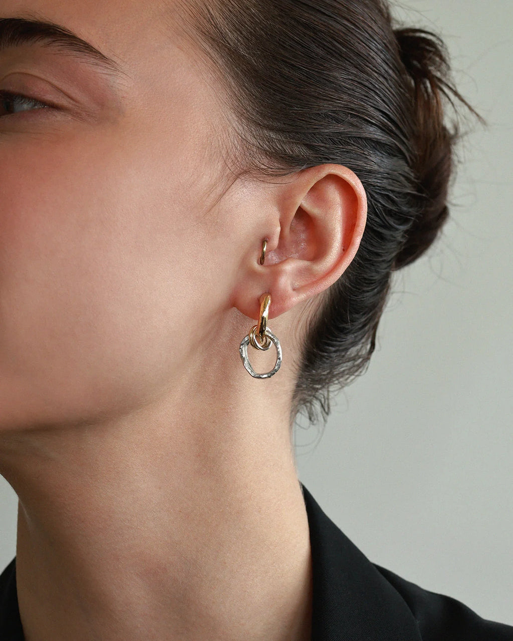 Venusa Two-tone Earrings by Anne Marie Chagnon