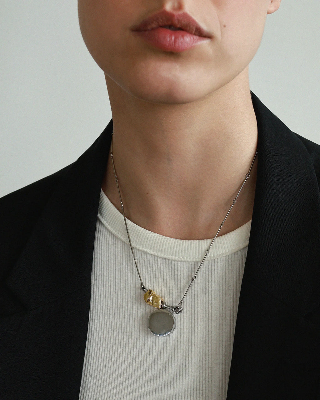 Arcana Two-Tone Keepsake Necklace