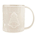 Embossed Mug - Tree Snowflake
