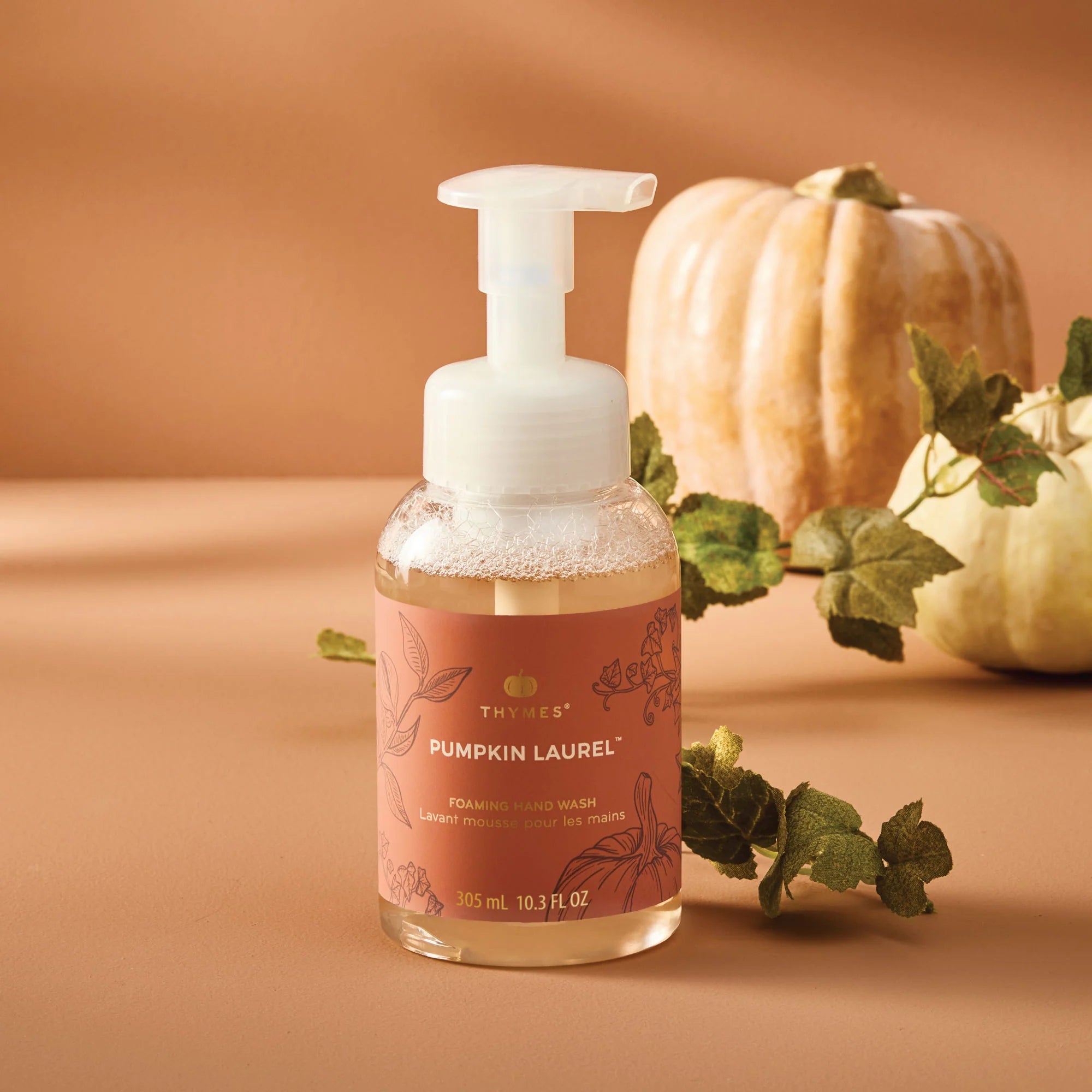 Thymes Pumpkin Laurel Foaming Hand Soap