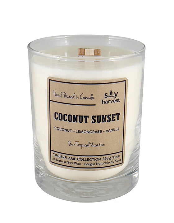Soyharvest Timberflame Candle Assorted Scents