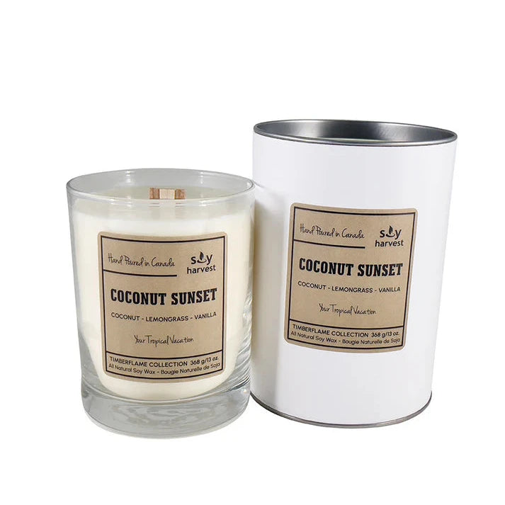 Soyharvest Timberflame Candle Assorted Scents