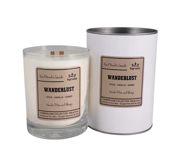Soyharvest Timberflame Candle Assorted Scents
