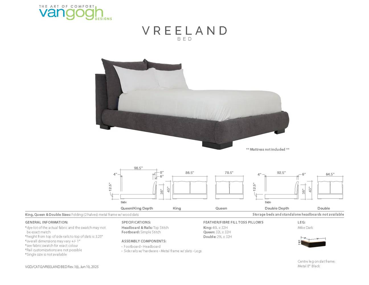 Vreeland Bed