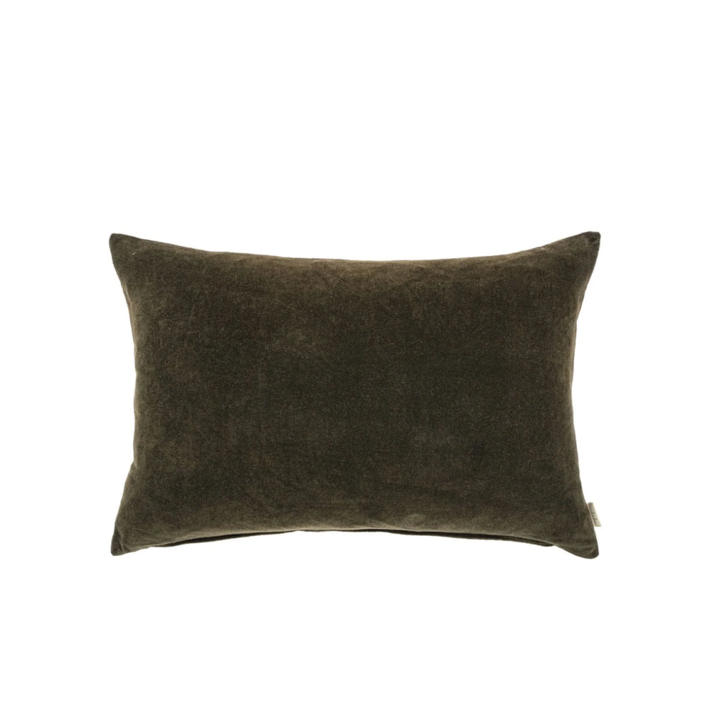Vera Velvet Pillow | Midnight Green