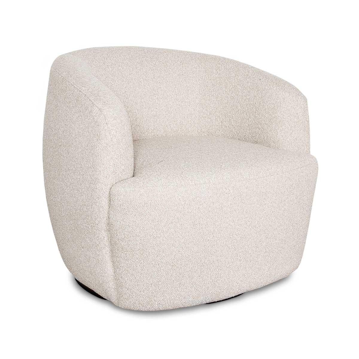 Aspen Swivel Chair - Buff