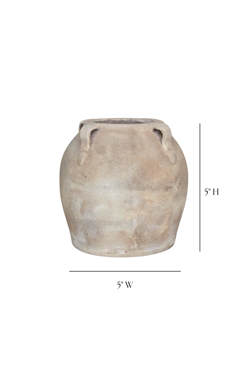 Medium Blanc Wash Pot