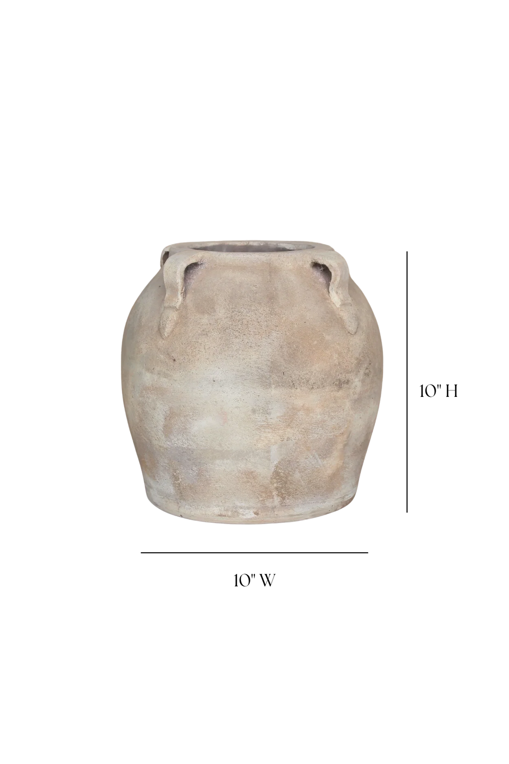 Blanc Beige Wash Pot Large