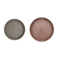 Brown MDF Lacquered Tray w/ Handles 18"D