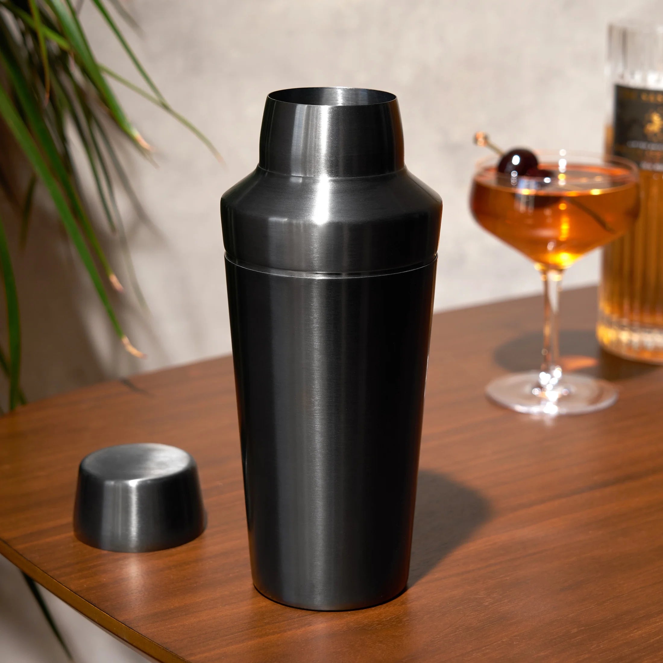 Titanium cocktail shaker by Viski