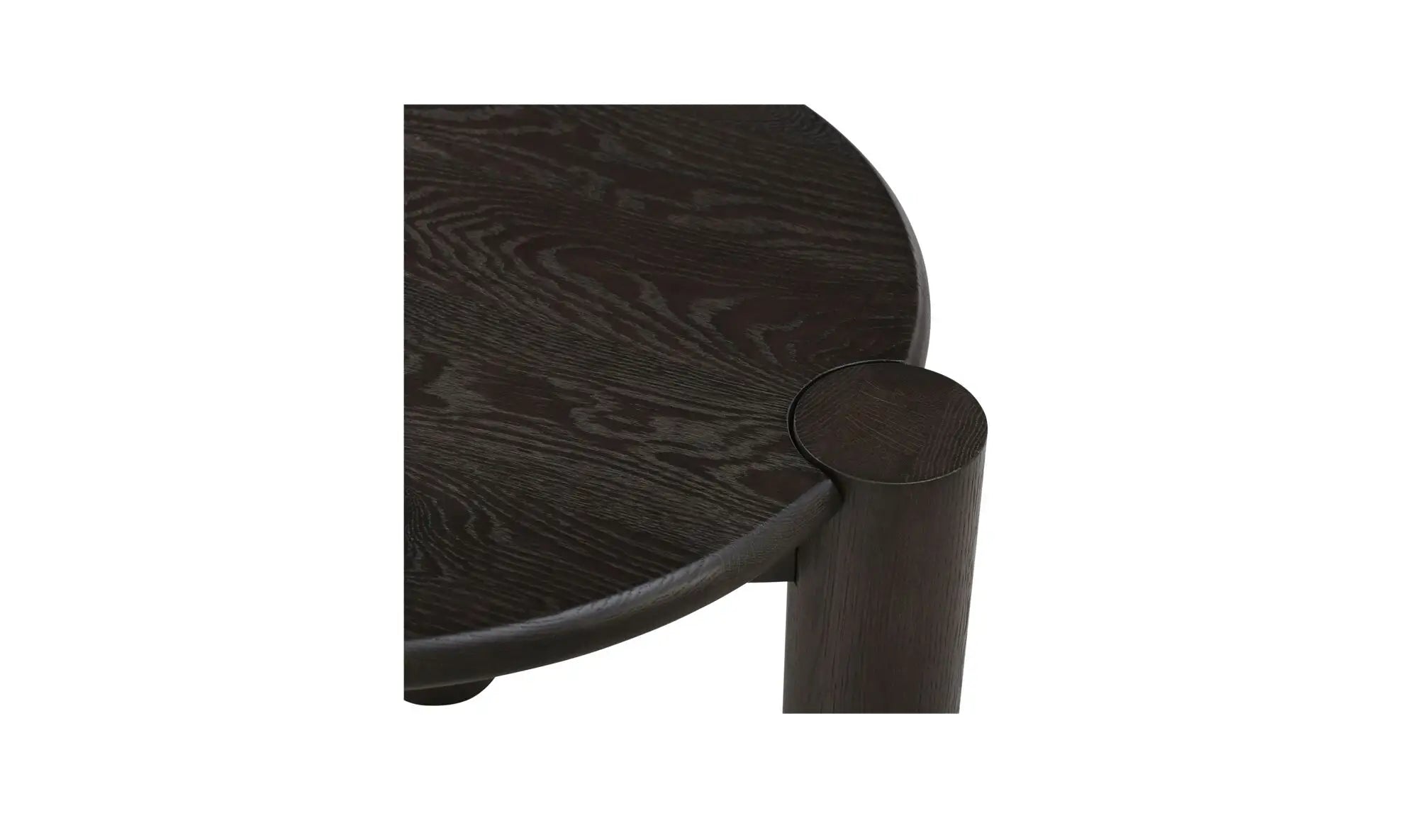 Jack Side Table in Brushed Dark Brown