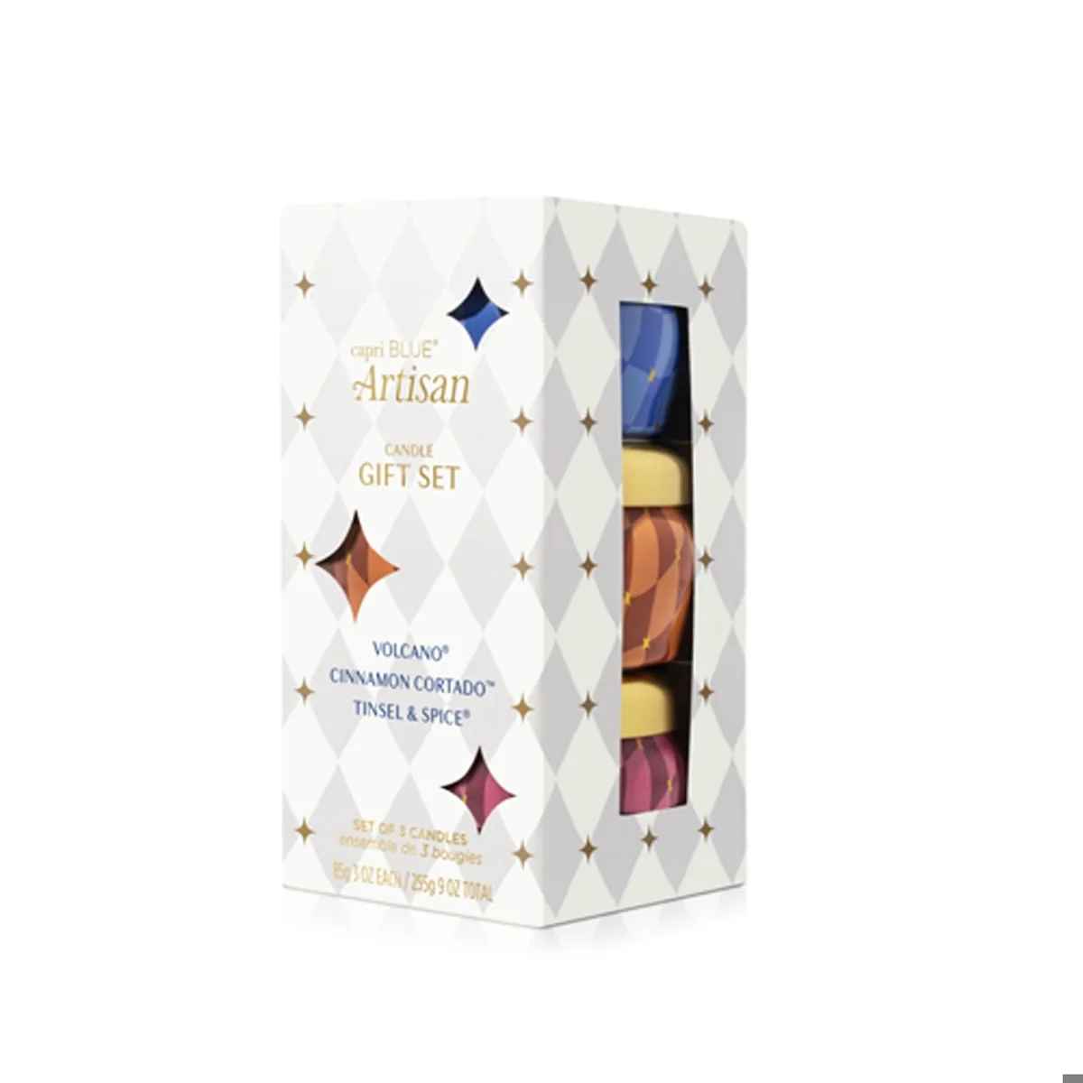 Capri BLUE set of 3 gift set