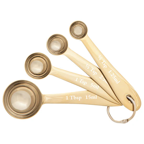 Measuring Spoons Gold- Set of four