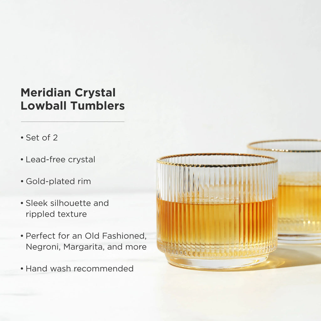 Meridian Lowball Tumblers