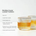Meridian Lowball Tumblers
