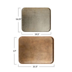 Copper MDF Lacquered Tray w/ Foil