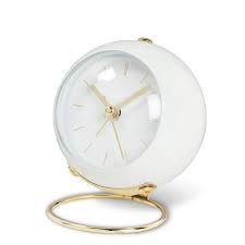 Ball Alarm Clock w/Loop Stand