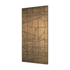 Roho Painted Gold Metal Wall Art