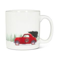 Car & Truck With Tree Mug 18oz.