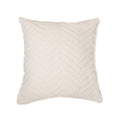 Emy Ivory Chenille Decorative Pillow