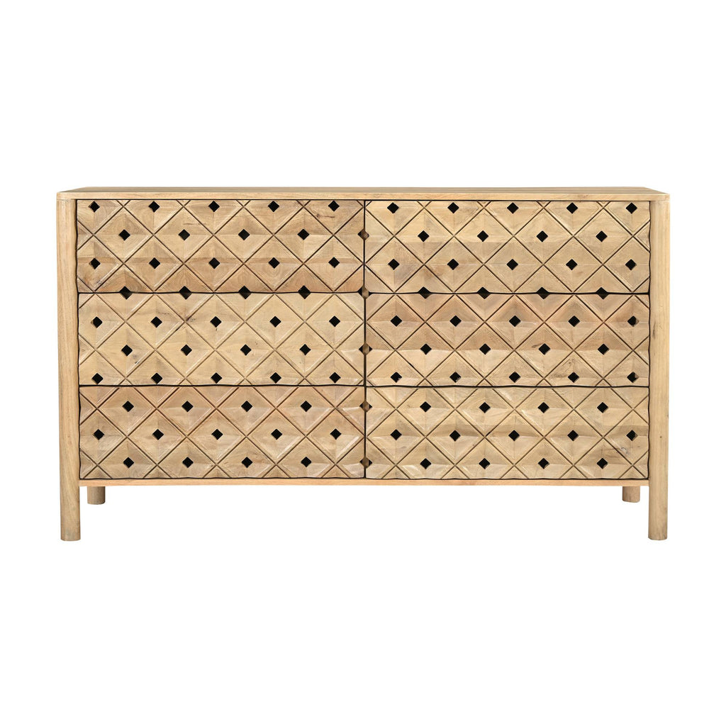 Fulton 6 Drawer Dresser