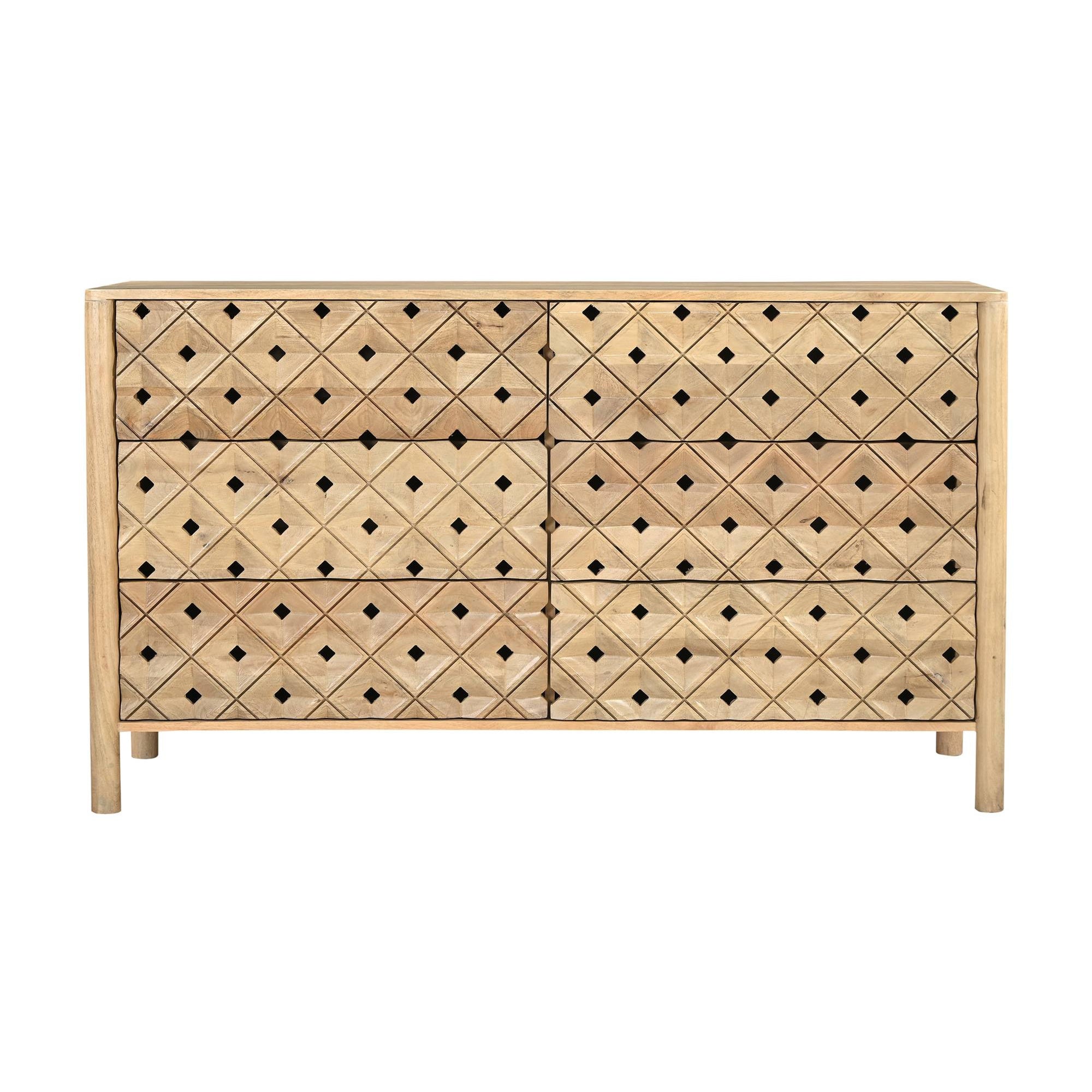 Fulton 6 Drawer Dresser