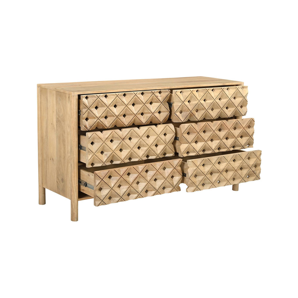 Fulton 6 Drawer Dresser