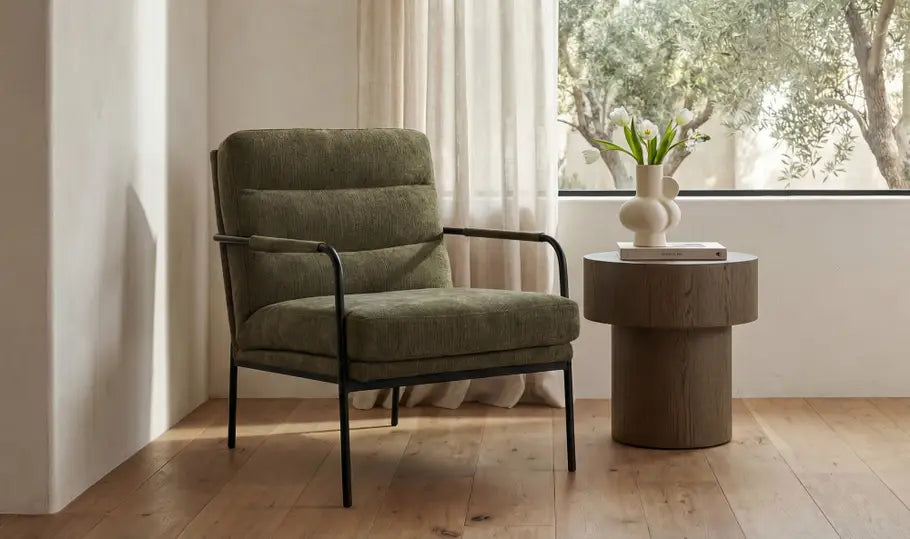 Corey Side Table Dark Brown