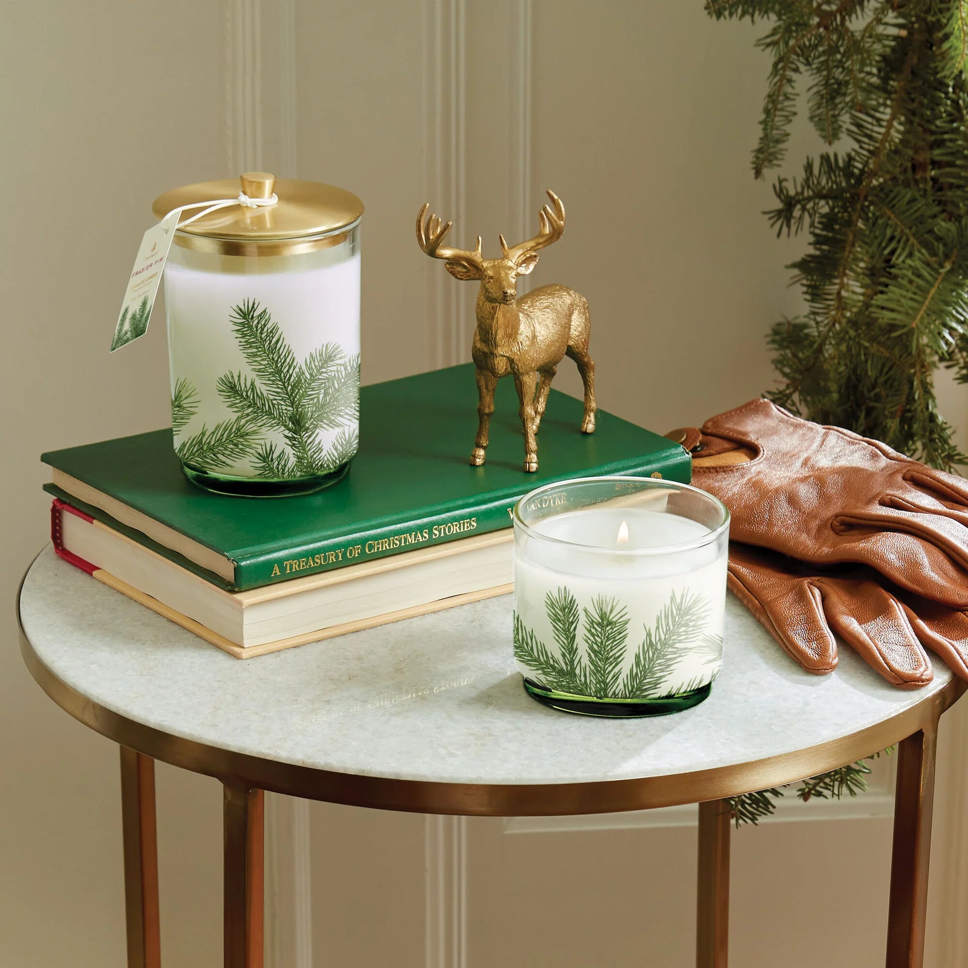 Frasier Fir® Heritage Medium Pine Needle Luminary 11oz.