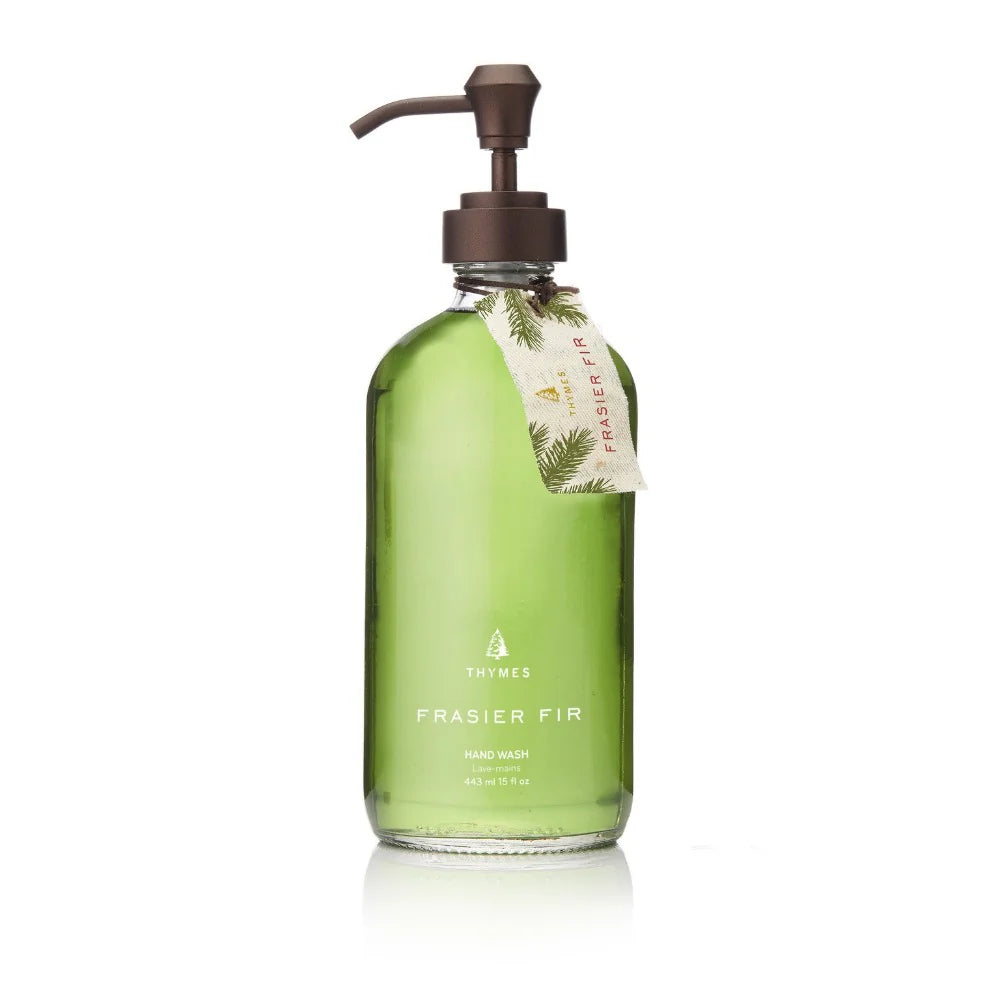 Glass Hand Soap Fraiser Fir