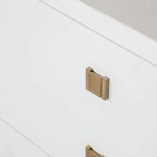 Hara 5 Drawer Tall Dresser - White