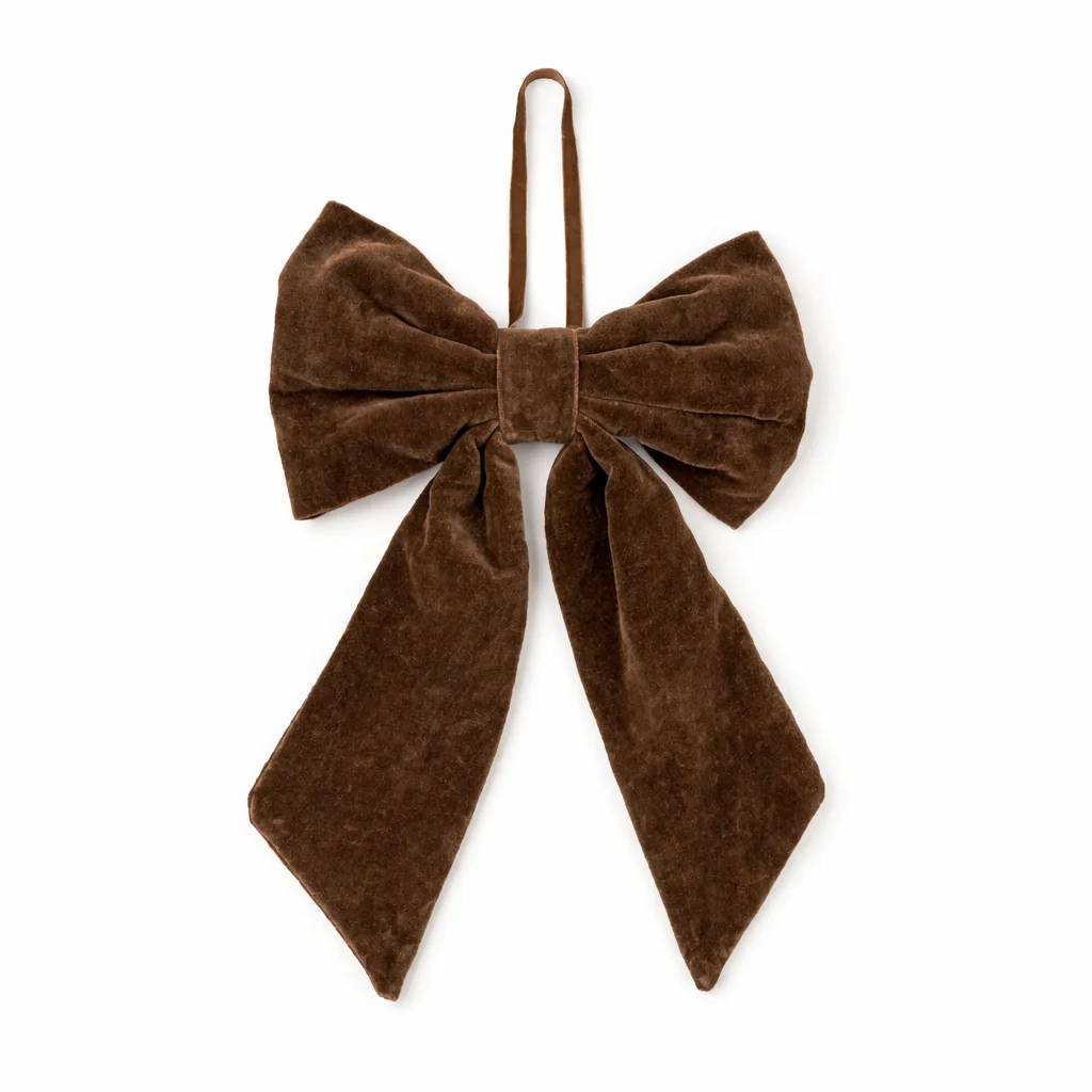 Large Hanging Velvet Bow