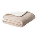 Corduroy Natural Reversible Throw