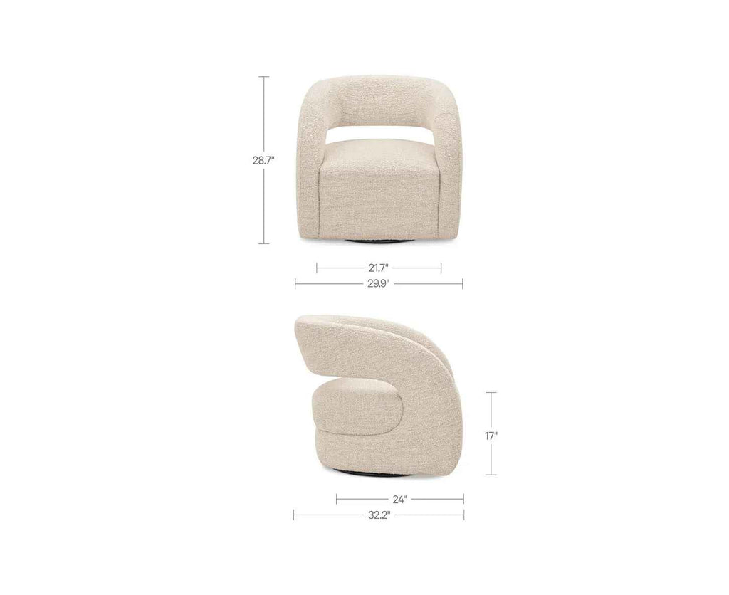 Barrow Swivel Accent Chair