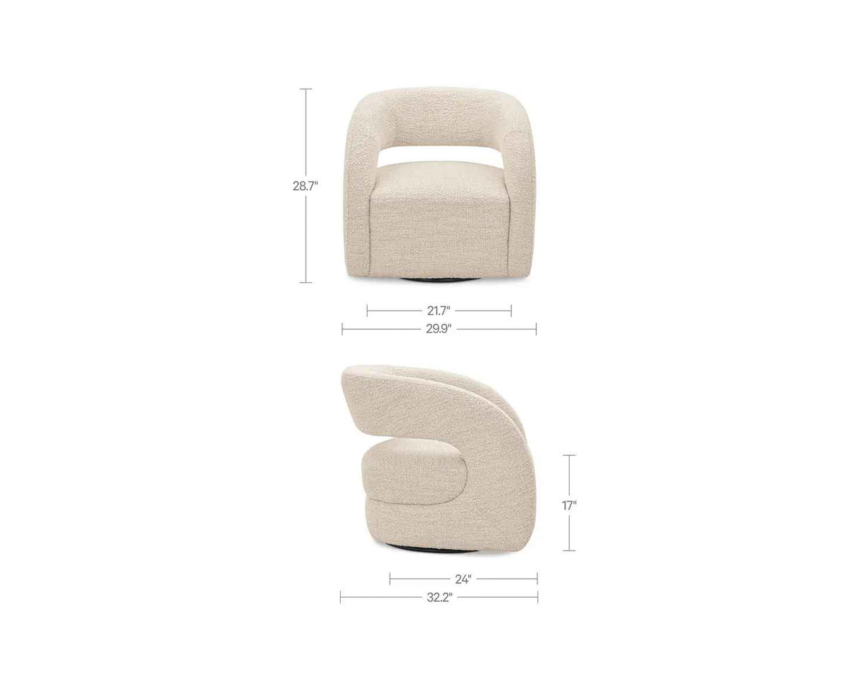 Barrow Swivel Accent Chair