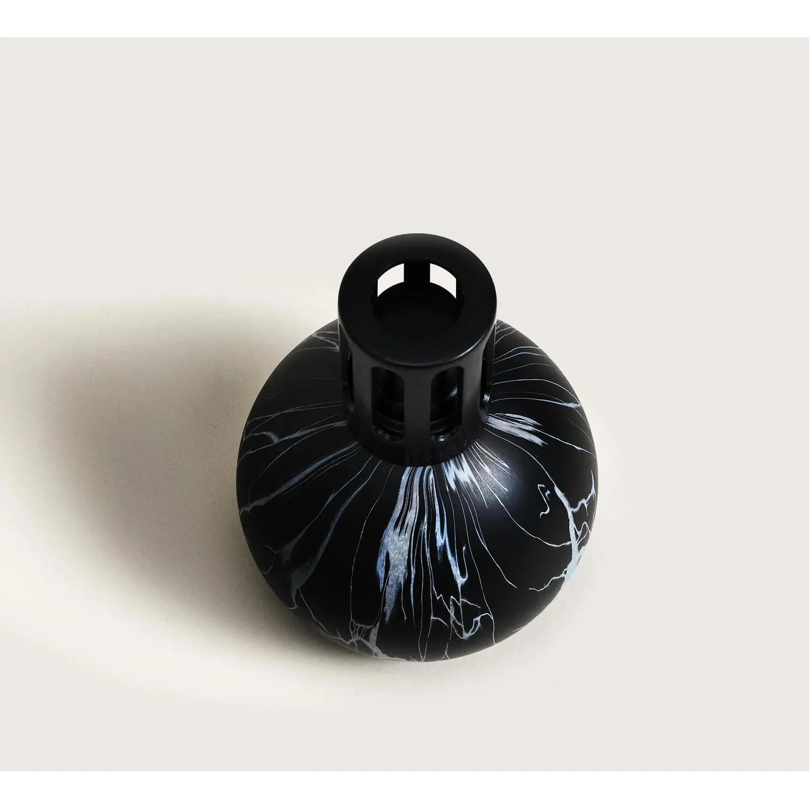 Marbrure Black Marble Lamp