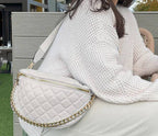 Sylvie quilted belt bag