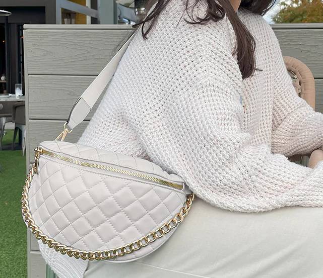 Sylvie quilted belt bag