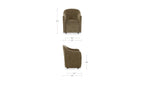 Drava Rolling Dinning Chair Green