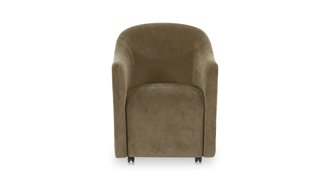 Drava Rolling Dinning Chair Green