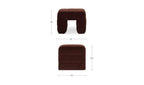 Verity Stool Warm Brown