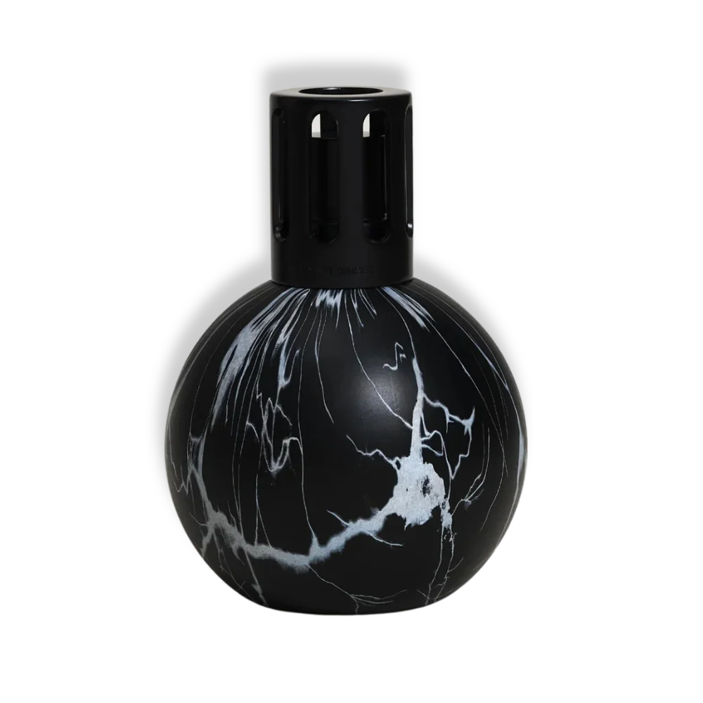 Marbrure Black Marble Lamp