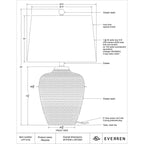 Albacete Table Lamp by Renwil