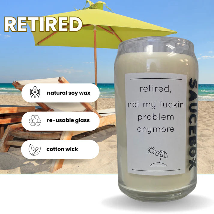 Saucebox Gift Candle Assorted Scents and Sayings